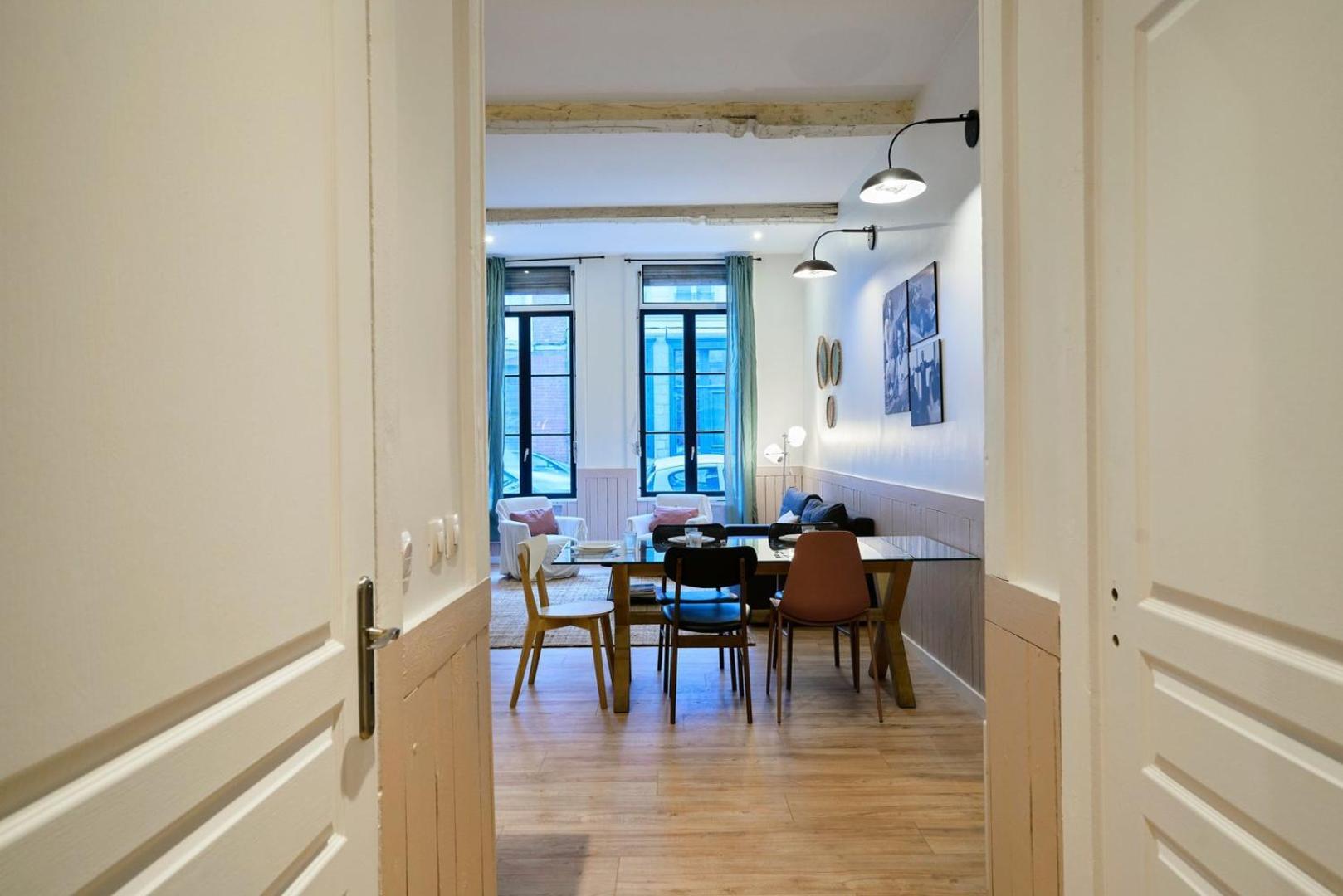 Old Lille: Charming Renovated Apartment Zewnętrze zdjęcie
